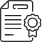 Certifications icon